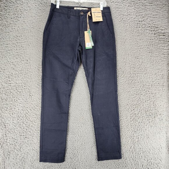Tailor Vintage Pants Mens 29x32 Blue Stretch Mid Rise Slim Fit *NWT*